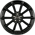 2DRV by WHEELWORLD WH28 Schwarz Glanz Lackiert (SW+)